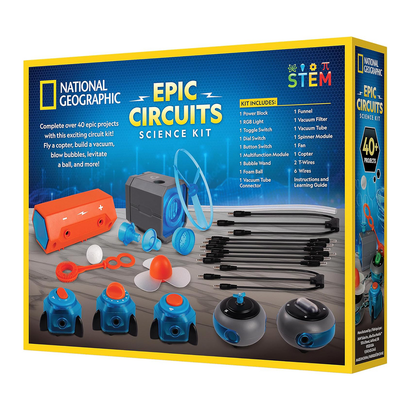 National Geographic Epic Circuits Science Kit