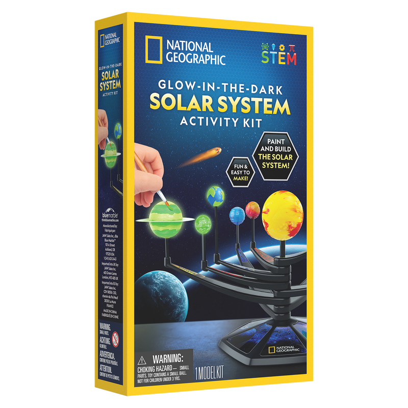 National Geographic Glow-in-the-Dark Solar System Activity Kit