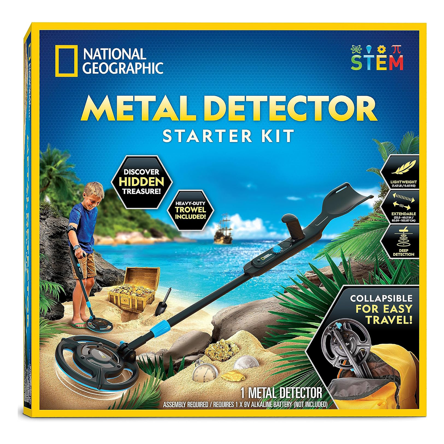 National Geographic Metal Detector Starter Kit
