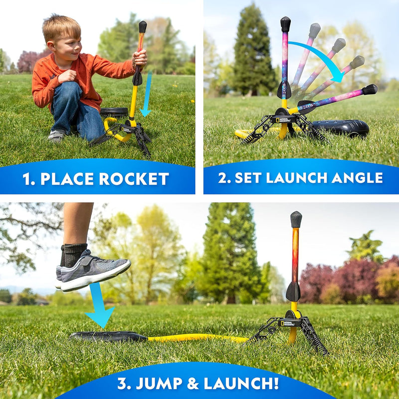 National Geographic Light-Up Sky Rockets