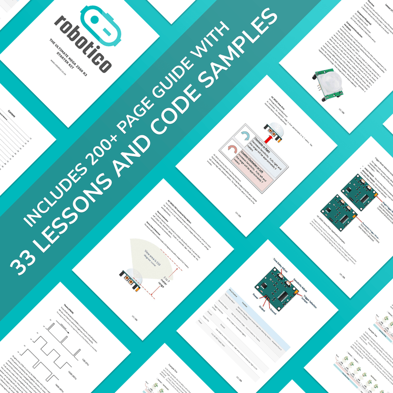 Robotico Ultimate Mega 2560 R3 Starter Kit - CREATESPACE