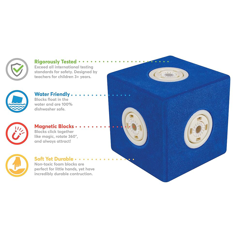 Blockaroo Magnetic Foam Builders - Tug Boat