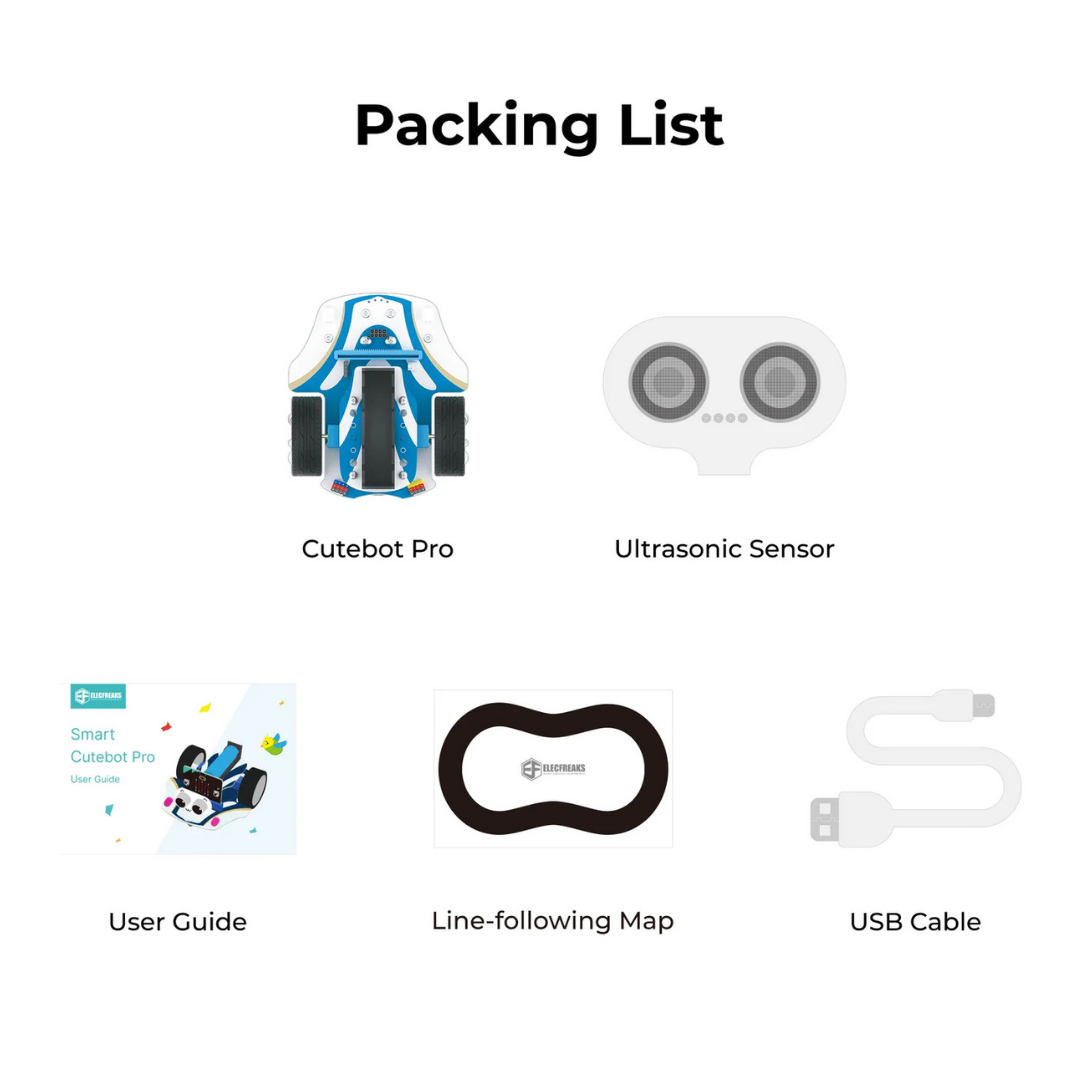 ELECFREAKS micro:bit Smart Cutebot Pro
